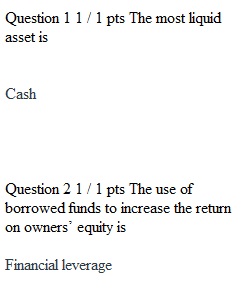 Quiz Chapter 15 & 16